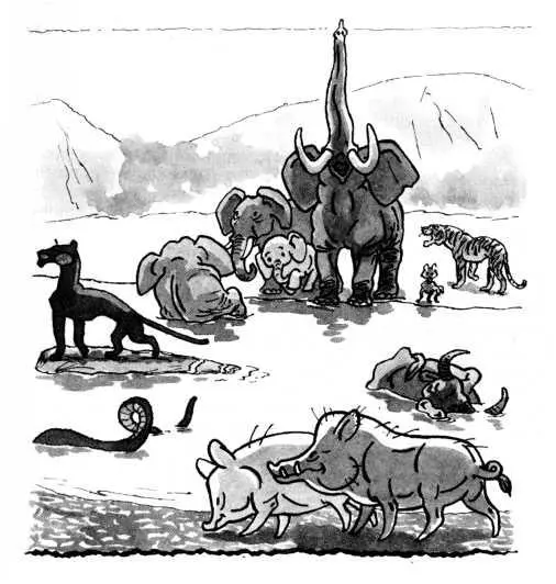 Олени и кабаны целый день бродили отыскивая чтонибудь получше сухой коры и - фото 13