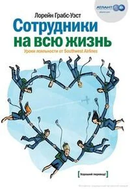 Лорейн Грабс-Уэст Сотрудники на всю жизнь. Уроки лояльности от Southwest Airlines обложка книги