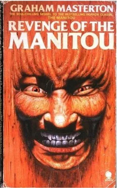 Graham Masterton Revenge of the Manitou обложка книги