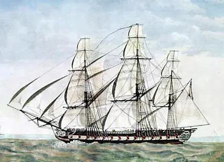 Fregatte Linienschiff Besegelung 1 Flieger 2 Außenklüver 3 Klüver 4 - фото 5