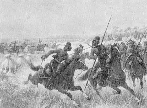 Дело казаков М И Платова под Миром В В Мазуроровский 1912 г Денис - фото 44