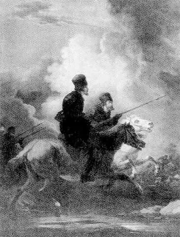 Донские казаки А О Орловский 1820е гг Нападение казаков А Адам - фото 57