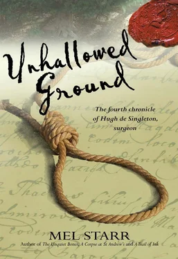 Mel Starr Unhallowed Ground обложка книги