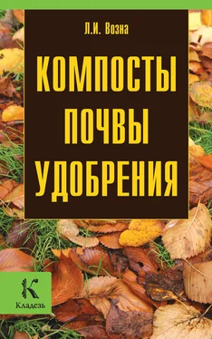 Любовь Возна Компосты, почвы, удобрения обложка книги