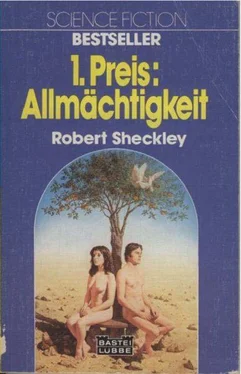 Robert Sheckley 1. Preis: Allmächtigkeit обложка книги