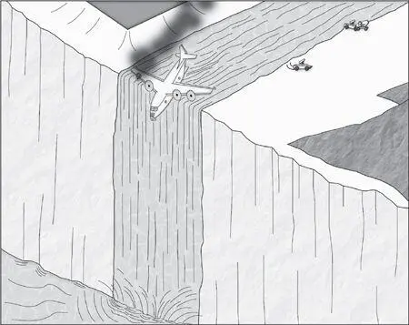 THE ANTONOV AND THE WATERFALL BUT THEN abruptly the Antonov lurched to a - фото 36