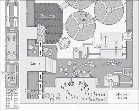 THE GASWORKS SCHOFIELD WAS wheeled out into an enormous hallsized space - фото 43