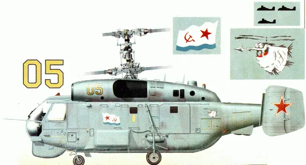 Ка27ПЛ борт 05 из 830го ОПЛВП Аэродром Североморск2 сентябрь 1 991 г - фото 79