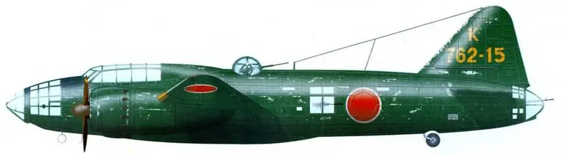 G4M2A модель 24а из состава 708 го отряда 762й авиагруппы Филиппинские - фото 145