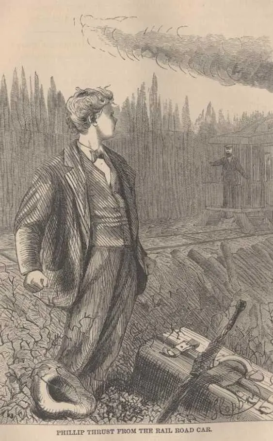 The conductor red in the face and puffing from his exertion swaggered through - фото 102