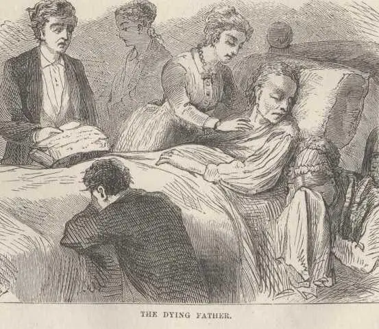 The group closed together at the bedside and their tears and sobs came now - фото 36