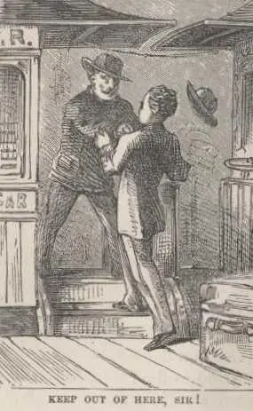 You are assailed by a long rank of hackmen who shake their whips in your face - фото 77