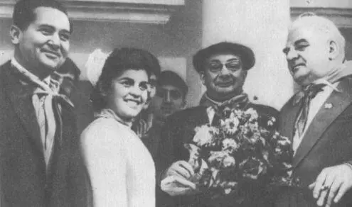 Дни литературы в Грузии А Т Гончар М П Бажан Г Н Леонидзе На - фото 7