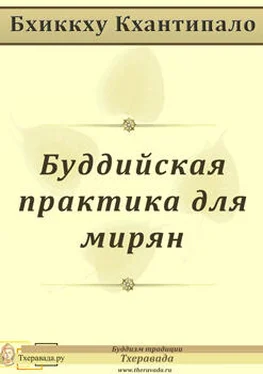 Бхиккху Кхантипало Буддийская практика для мирян обложка книги