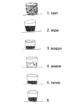 Стакан 4 Исключим землю зачеркни слово земля На дно стакана положи - фото 14