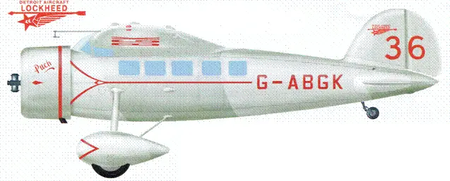 Lockheed Vega Экипаж Дж Вудс и Д Беннет DH 88 Comet Экипаж К Скотт и Т - фото 135