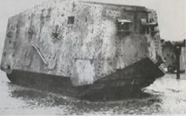 Немецкий танк A7V Итак тяжелый танк в 30 тонн Интересно а какие тяжелые - фото 14