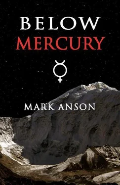 Mark Anson Below Mercury обложка книги
