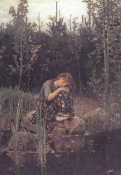 В М Васнецов Аленушка 1881 г В Д Поленов Бабушкин сад 1878 г - фото 54
