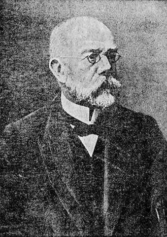 Роберт Кох в старости 1907 год РудольфЛюдвигКарл Вирхов - фото 12