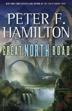 Peter Hamilton Great North Road обложка книги