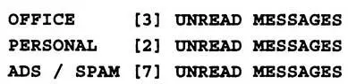 That left one message the program was unable to route The emails routing data - фото 1