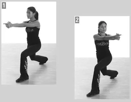 Side Lunge to Balance Starting PositionStand with your feet about - фото 53
