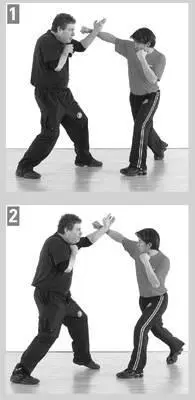 3An attacker stands slightly to your left and throws a straight punch Roll - фото 161