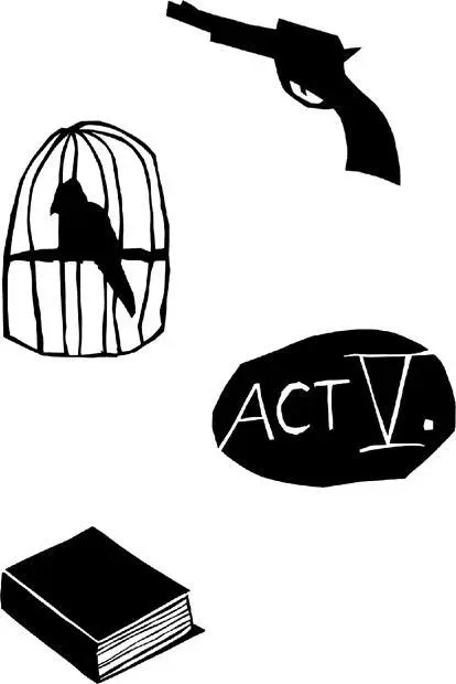 Scene I Old DANDILIO s room A cage with a parrot books porcelain Through - фото 14