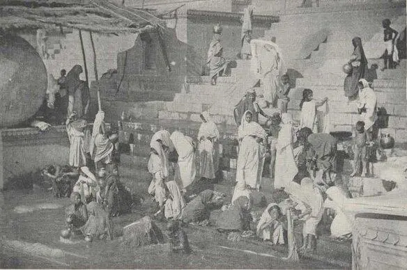 A word further concerning the nasty but allpurifying Ganges water When we - фото 126