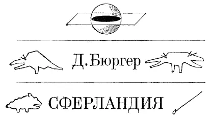 Дионис Бюргер СФЕРЛАНДИЯ Роман об искривленном пространстве и расширяющейся - фото 1