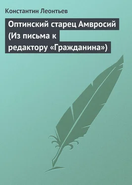 Константин Леонтьев Оптинский старец Амвросий (Из письма к редактору «Гражданина») обложка книги