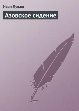 Иван Лукаш Азовское сидение обложка книги