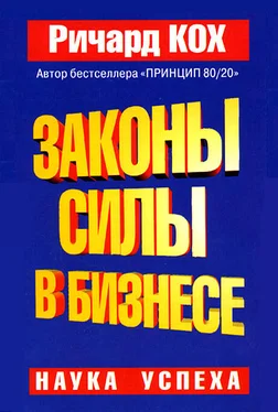 Ричард Кох Законы силы в бизнесе обложка книги