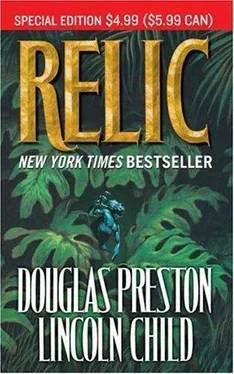 Douglas Preston Relic обложка книги