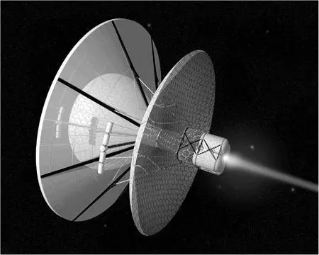 Figure 3 The Bussard interstellar ramjet would use interstellar hydrogen - фото 4