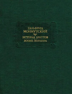 Гальфрид Монмутский Жизнь Мерлина обложка книги