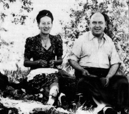 Густав Бертран с женой БлетчтлиПарк Фрэнк Берч - фото 4