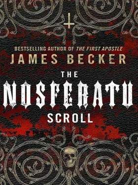 James Becker The Nosferatu Scroll обложка книги