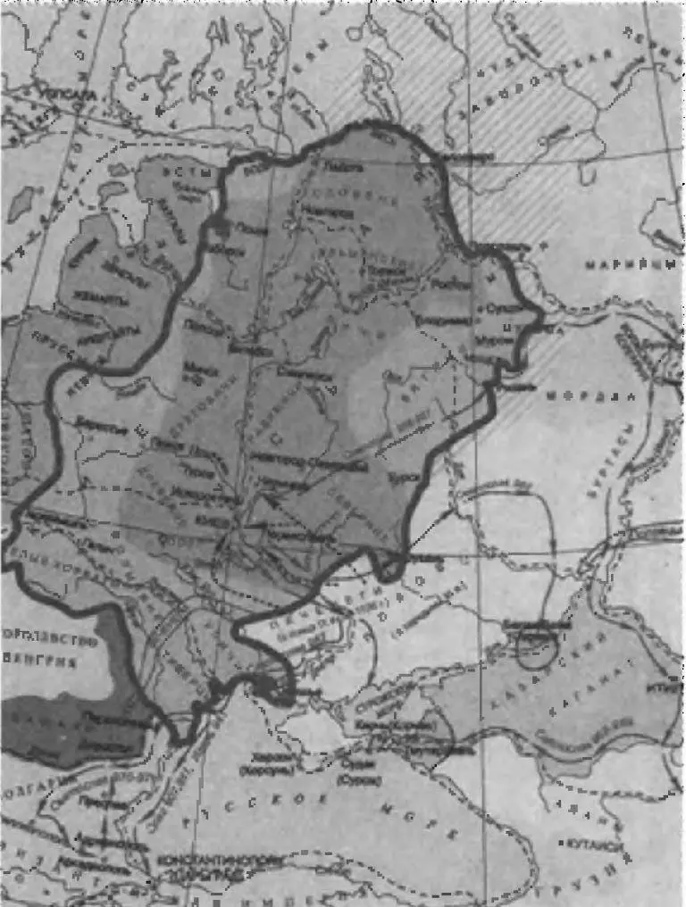 2 Границы X XI в 3 Границы конца XI в 4 Границы XII - фото 2