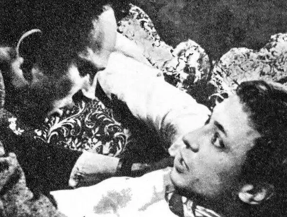 И Васильев и О Даль на съемках телеспектакля Удар рога по А Састрэ Даль - фото 30