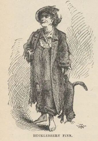 Huckleberry came and went at his own free will He slept on doorsteps in fine - фото 35