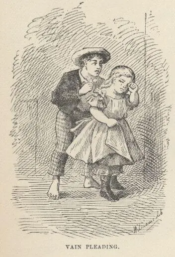 Tom tried to put his arm about her neck but she pushed him away and turned her - фото 41