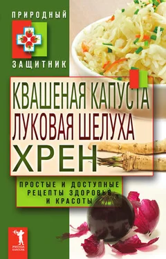 Юлия Николаева Квашеная капуста, луковая шелуха, хрен. Простые и доступные рецепты здоровья и красоты обложка книги