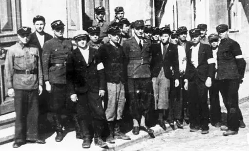 Члени організованої ОУН Української народної міліції м Рівного 1941 р - фото 13