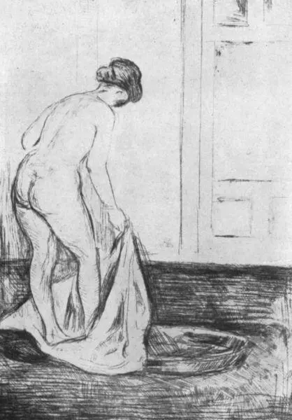 Купающаяся девушка 1902 Пейзаж побережья1902 Купающиеся мальчики 1900 - фото 41