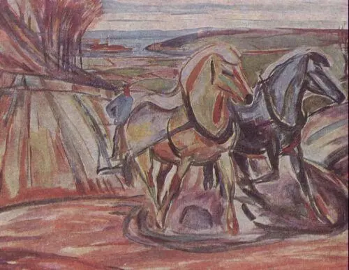 Весенняя пахота 1916 Пантера 1911 Спящая львица 19081909 - фото 58