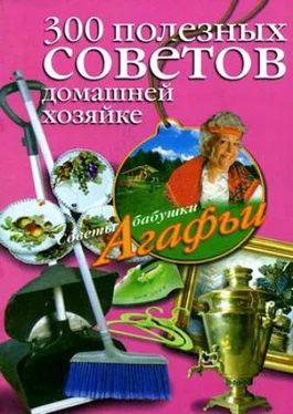 Агафья Звонарева 300 полезных советов домашней хозяйке обложка книги