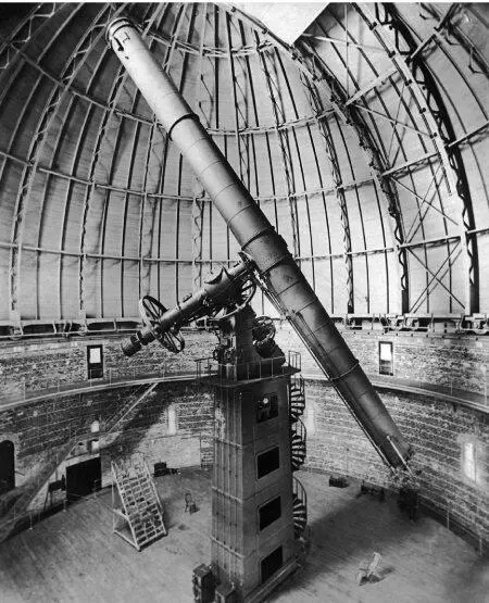 Рис 310 Крупнейший в мире Йерксский рефрактор 1897 г диаметром 40 дюймов - фото 55