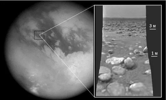 Рис 815 На изображении Титана слева переданном с борта Кассини черным - фото 210